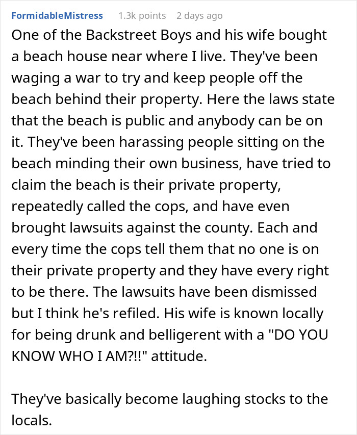 Elderly Beach Couple Tries To Intimidate Man, Gets Served Karma With Wind-Blown Sand