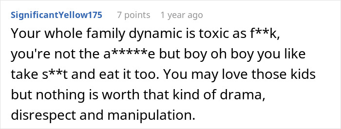 Man feeling sad and isolated over niblings being brainwashed to hate him, deciding to cut contact with family.