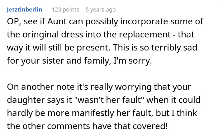 Teen Claims Her Dad &ldquo;Ruined Her Future&rdquo; After Making Her Pay For The Wedding Dress She Destroyed