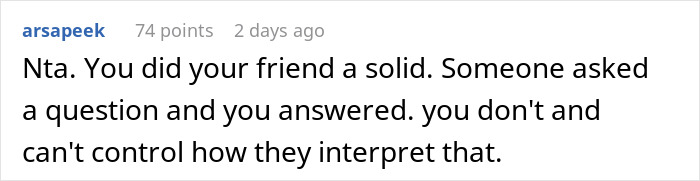 Screenshot of a Reddit comment discussing a woman who buzzed her hair after a friend&rsquo;s wedding and public reactions.