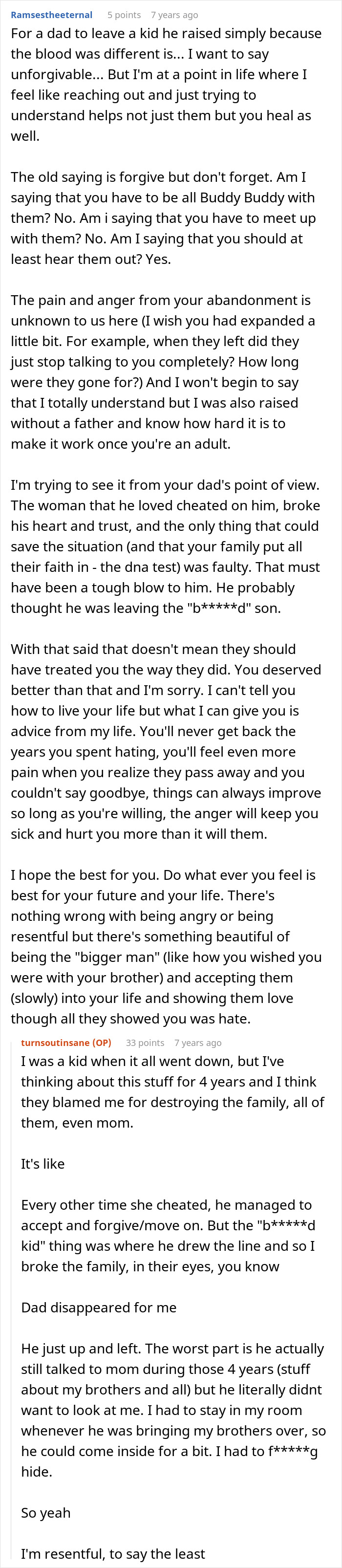 Father shocked by DNA lab mix-up, realizing he disowned the wrong son and seeking to reconnect after paternity results error