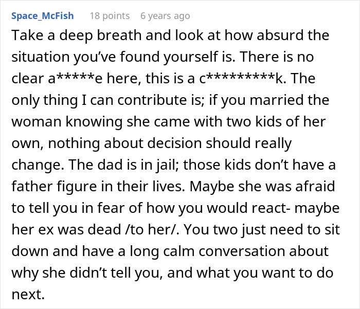 Man refuses to adopt wife&rsquo;s kids after discovering hidden truth about their father and spying on her past.