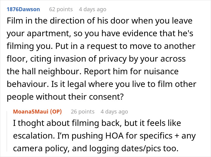 Woman Freaked Out By Shady Neighbor Constantly Filming Her, Finds Out He's A "Nuisance" Snitch