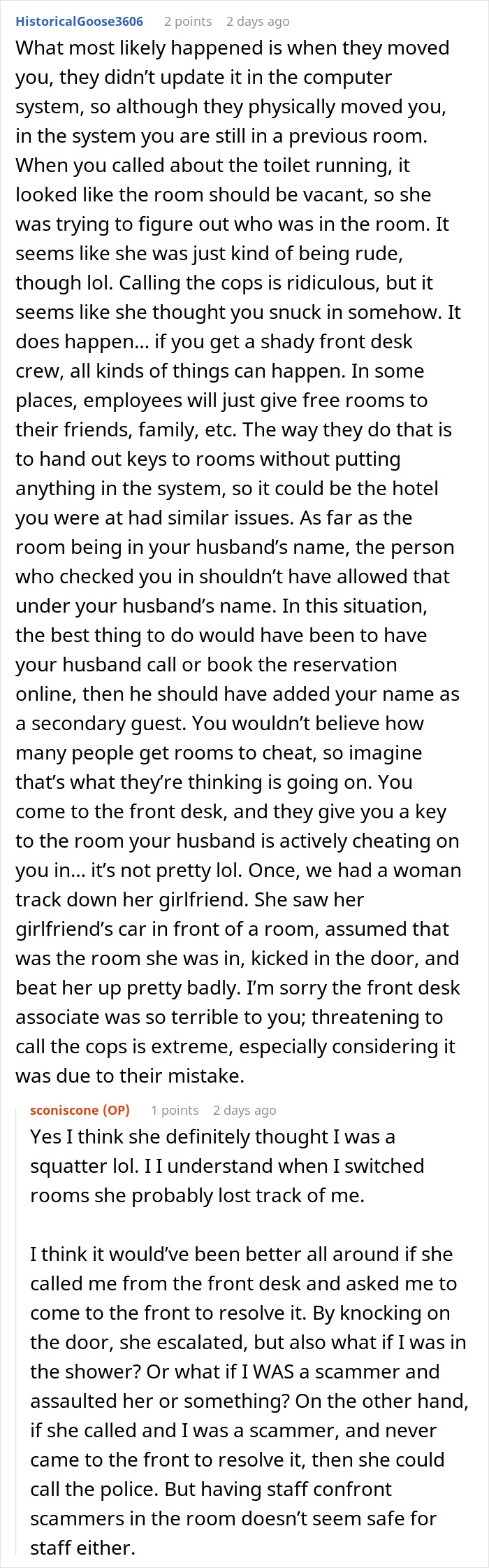 Hotel Staff Threaten To Call Police On Loyal Customer, She Shuts Them Down By Exposing Their Own Mistake