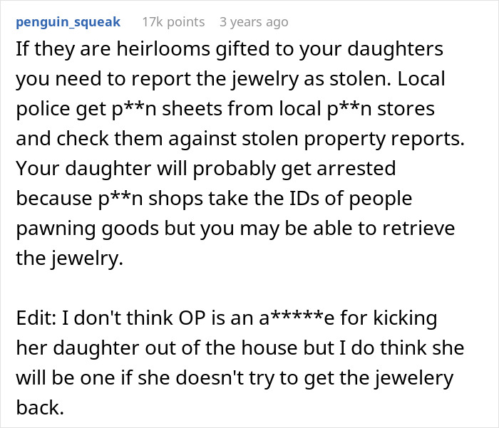 Woman Kicks Out Oldest Daughter After She Sells Family Heirlooms That She Didn’t Even Inherit Woman Kicks Out Oldest Daughter After She Sells Family Heirlooms That She Didn’t Even Inherit