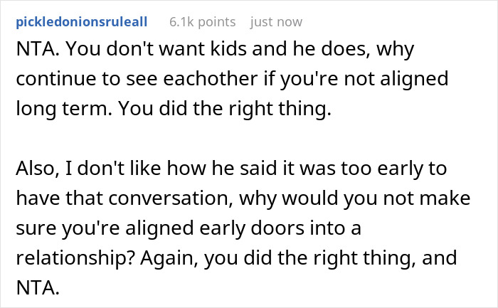 Screenshot of a Reddit comment discussing a boyfriend demanding veto power over a woman&rsquo;s medical procedure.