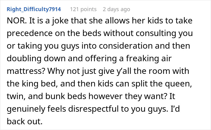 Lady Invites Sis And BIL For A Trip For Free, Then Starts Endless Mind Games On Money And Terms