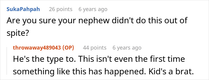 Comment thread discussing a broken PS4 involving an 11-year-old and a mom refusing to replace it.