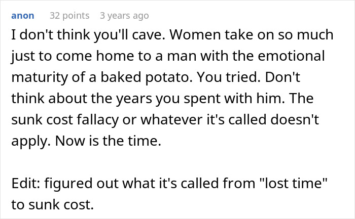 Man Throwing A Bag Of Chips At Wife Is Her Last Straw, She Leaves Him For The 4th And Last Time