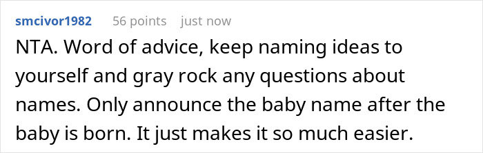 Spoiled Aunt Wants Niece To Be Named After Her, Raises Hell After BIL Says No Way And Snubs Her