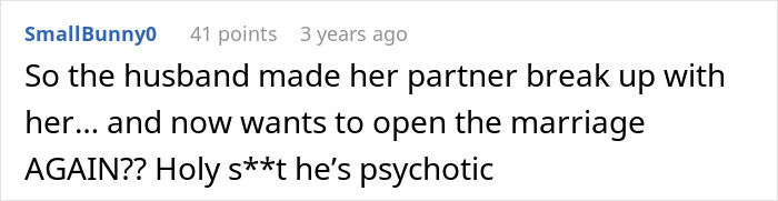 Husband Demands Open Marriage &ldquo;Or He Would Go Crazy&rdquo;, Regrets It The Moment His Wife Starts Enjoying It