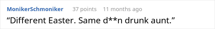 People Suggest Comebacks For This Woman Who Hates Her Aunt, Family Finds The Post And Does The Job For Her People Suggest Comebacks For This Woman Who Hates Her Aunt, Family Finds The Post And Does The Job For Her