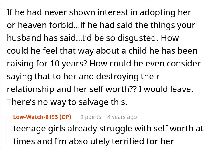 Man Refuses To Adopt Stepdaughter After Raising Her For 10 Years, Breaks Her Heart