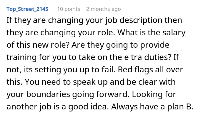 Manager Wants Woman To Take Over Coworkers Job With No Raise, She Decides To Make Their Life Harder