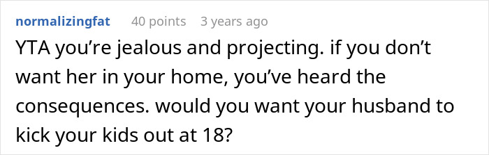 Woman Wants 18YO Stepdaughter To Move Out As She Was Already “Nice Enough To Let Her Stay For 6 Years” Woman Wants 18YO Stepdaughter To Move Out As She Was Already “Nice Enough To Let Her Stay For 6 Years”