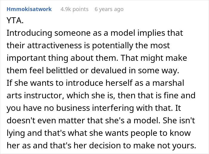 Man Downplays GF&rsquo;s Martial Arts Skills, Ensuring Everybody Knows She&rsquo;s A Model, Gets Shamed Online