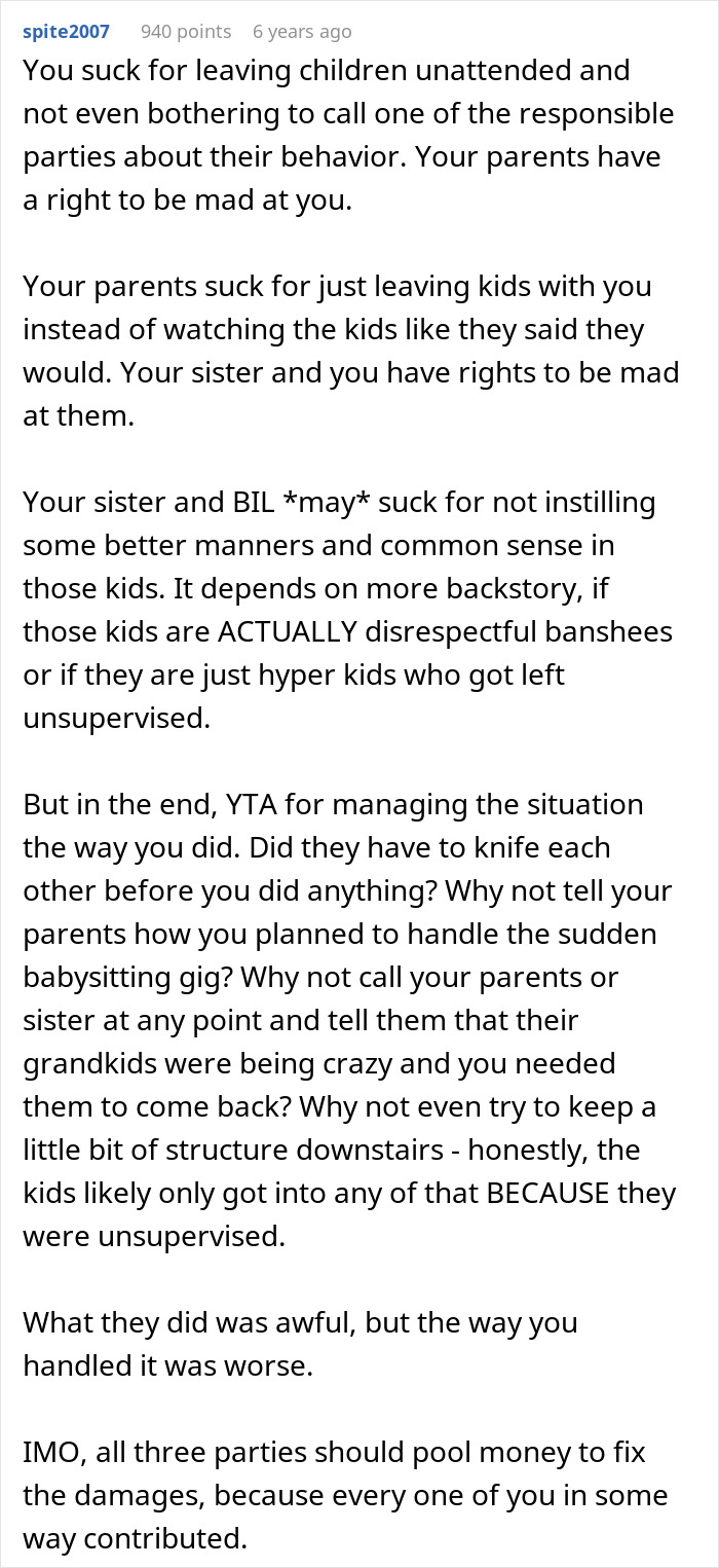 Entitled Mom Dumps Kids On 21YO For Free Babysitting, Rages When Unsupervised Brats Destroy The Home