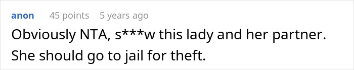 Screenshot of a Reddit comment discussing a woman called spoiled brat for crying to her sheriff dad about neighbors stealing her cat.