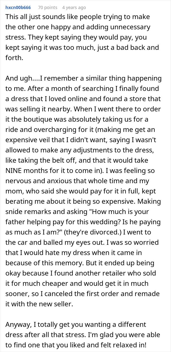 Heartless Family Brands Devastated Bride A Bridezilla After Grandma Revokes Her Gown Fund