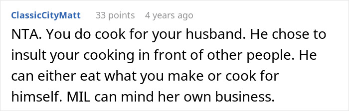 Woman Refuses To Cook For Husband After He Insults Her In Front Of Friends, He Runs To His Mom To Complain