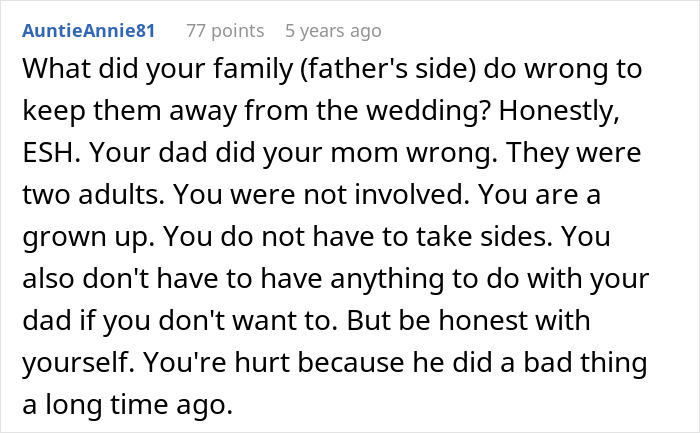 Bride Discovers Dad's Dirty Secret Days Before Wedding And Kicks Him Out, Family Goes Ballistic