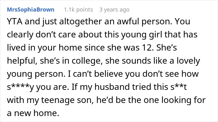 Woman Wants 18YO Stepdaughter To Move Out As She Was Already “Nice Enough To Let Her Stay For 6 Years” Woman Wants 18YO Stepdaughter To Move Out As She Was Already “Nice Enough To Let Her Stay For 6 Years”