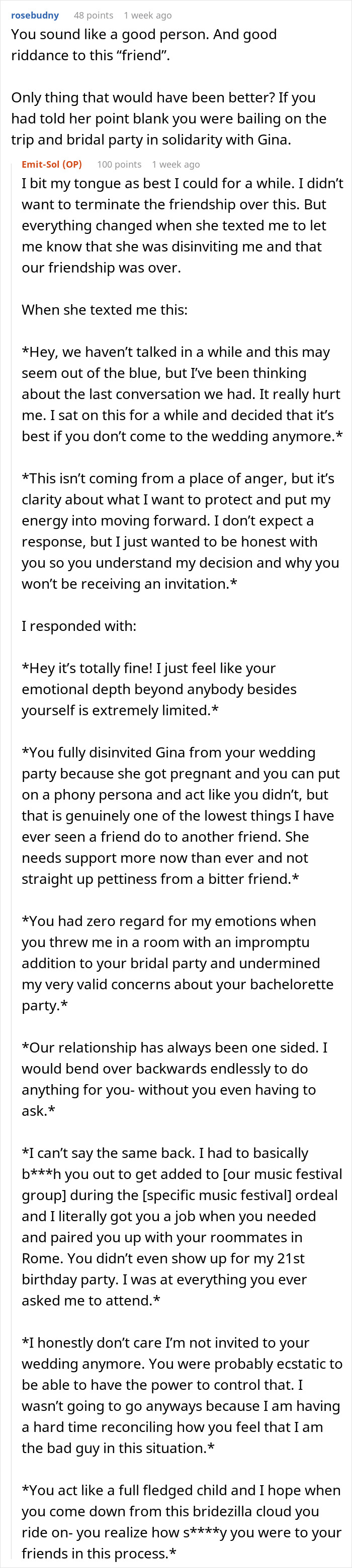 Bride&rsquo;s obsession with control leads to loss of close friendships and wedding party conflicts before the big day.