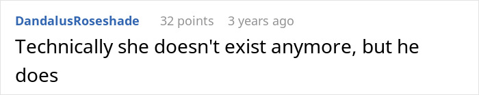 Comment on a social media post with text about a guy imagining his teenage ex, who now lives as a man in the US.