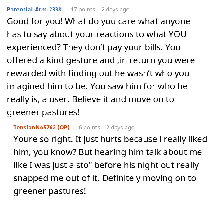 Deceitful Man Takes Advantage Of Woman's Crush, Uses Her For Washer And Free Food, She Kicks Him Out