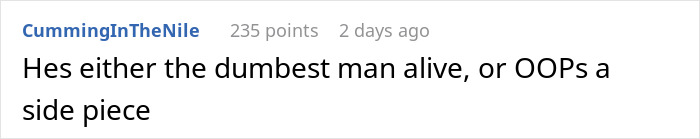 Screenshot of a social media comment about romantic indifference highlighting a man&rsquo;s lack of attention to his girlfriend&rsquo;s cat.