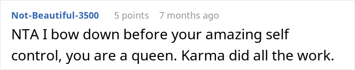 Woman congratulates boyfriend and his pregnant mistress in front of coworkers, creating an awkward office moment.