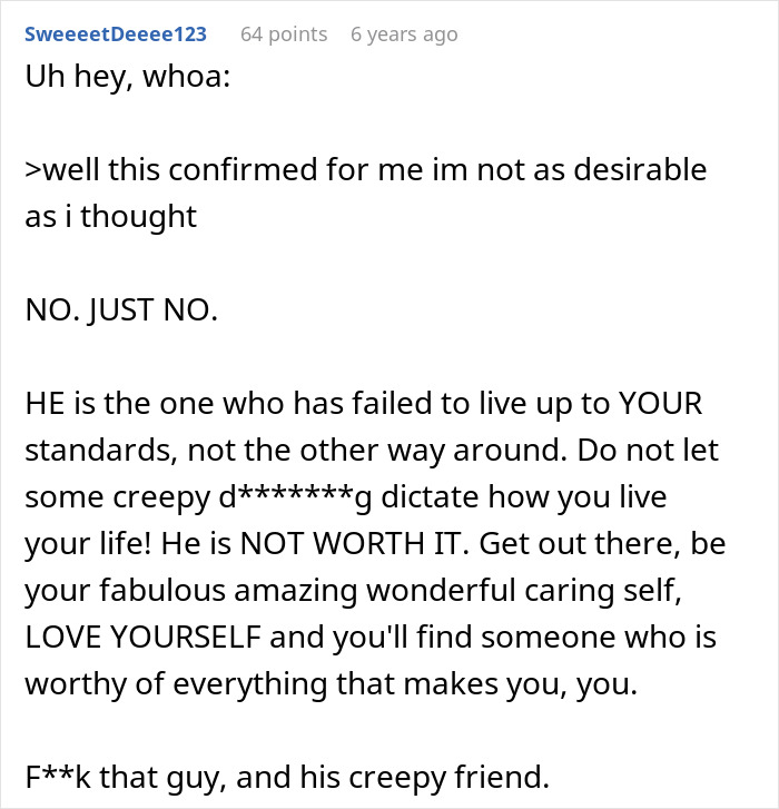 Comment expressing regret and advice about coexisting with boyfriend&rsquo;s female friend in a difficult relationship situation.