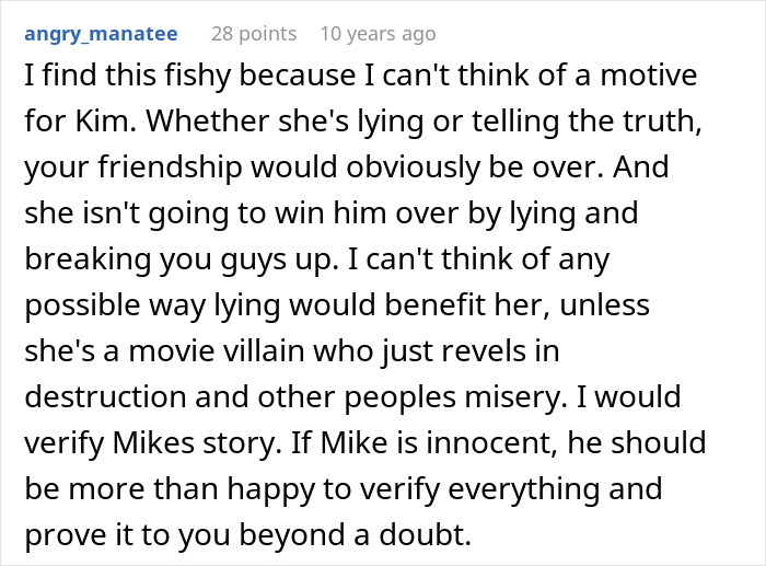 Woman Confused Why Friend Claims She Slept With Her BF When She Didn&rsquo;t