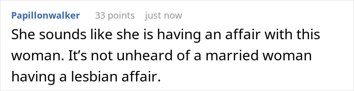 Text comment on social media about wife missing hubby's surgery for coworker going through divorce, husband leaving upset.