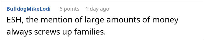 Man and woman sitting separately on a couch, illustrating husband lies about inheritance and relationship conflict.