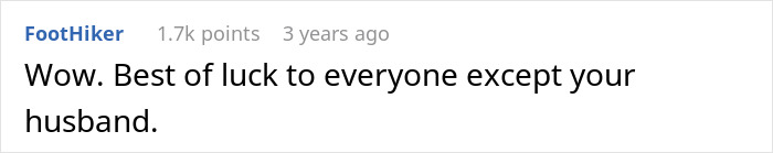 Comment expressing frustration about a woman's husband and his obsession with her sister&rsquo;s weight.