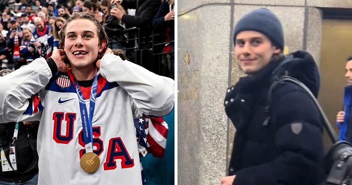 Olympic Hero Jack Hughes’ Awkward Interaction With Crowd Goes Viral