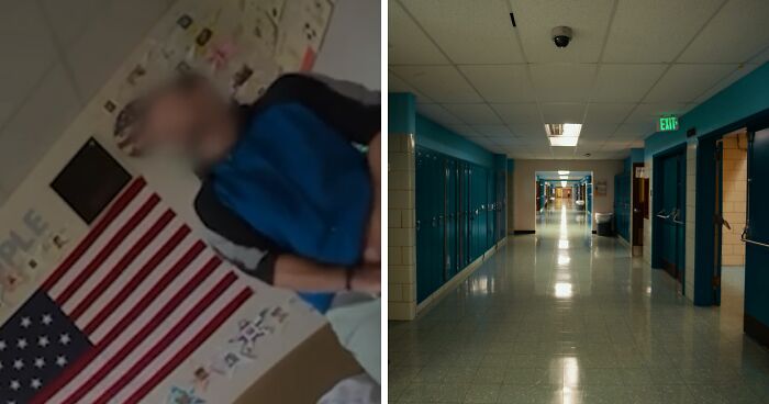 California Teacher Suspended After Bizarre Act In Classroom Secretly Filmed By Student