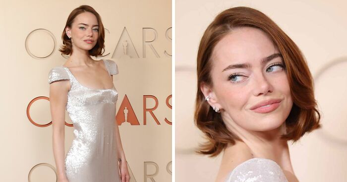 Emma Stone’s Oscars Look Raises Eyebrows As Talk Of ‘Hollyweird’ Beauty Norms Intensifies