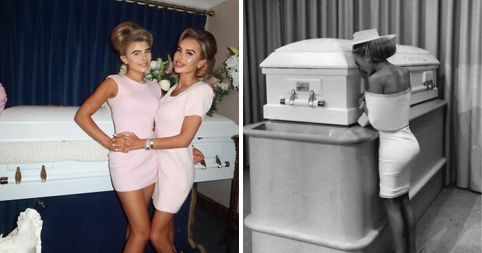 Influencer Faces Massive Backlash After Posting Pics With The Coffin At Bullied Daughter's Funeral