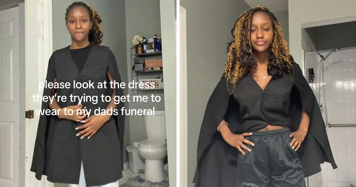 Woman’s Viral Complaint About Funeral Outfit After Dad’s Passing Sparks Surprising Reactions