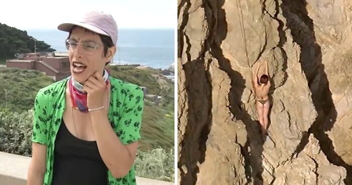 Woman Left Hanging From Cliff 70Ft Above The Ocean Reveals Horrifying Ordeal