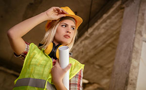 Female Construction Worker Gets Fed Up With Double Standards, Gets Even Without Even Saying A Word