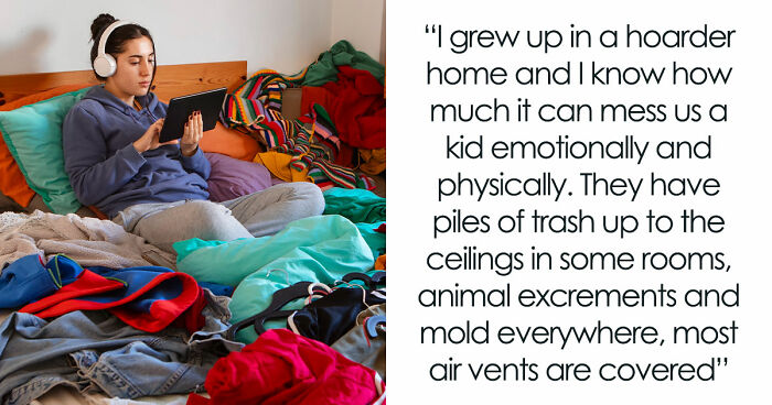 Pregnant Lady Prepares For Baby In A Trash-Filled Home, Gets Reported To CPS By Disgusted Friend