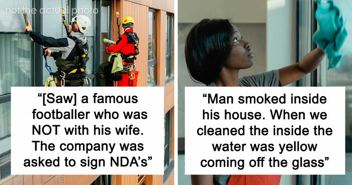 “Hilariously Awkward”: 37 Things Window Cleaners Didn’t Expect To See While On The Job