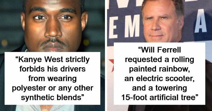 “Custom $2.5 Million Mobile Mansion”: 39 Alleged Requests That Prove Some Celebs Live In A Different Universe