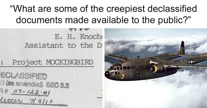 63 Classified Documents That Might Make You Lose Faith In Humanity