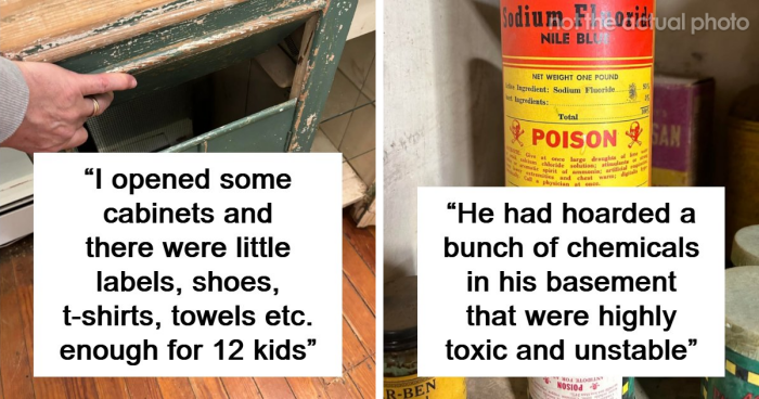 “I’ve Watched Enough Movies To Know It Won’t End Well”: 79 Bizarre And Creepy Things People Found In Old Homes