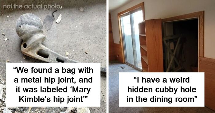 “I’ve Watched Enough Movies To Know It Won’t End Well”: 79 Bizarre And Creepy Things People Found In Old Homes