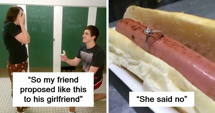 43 Marriage Proposals So Cringeworthy, Even The Ring Couldn’t Save Them